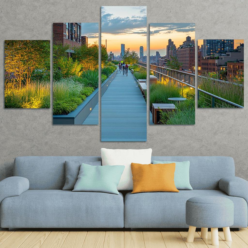 High Line Elevated Park one-piece frames
