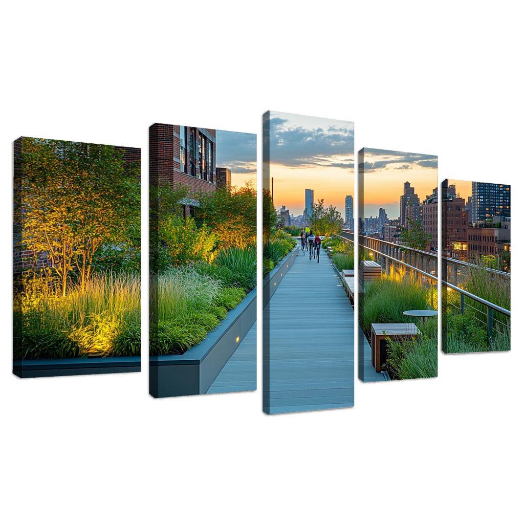 High Line Elevated Park one-piece frames