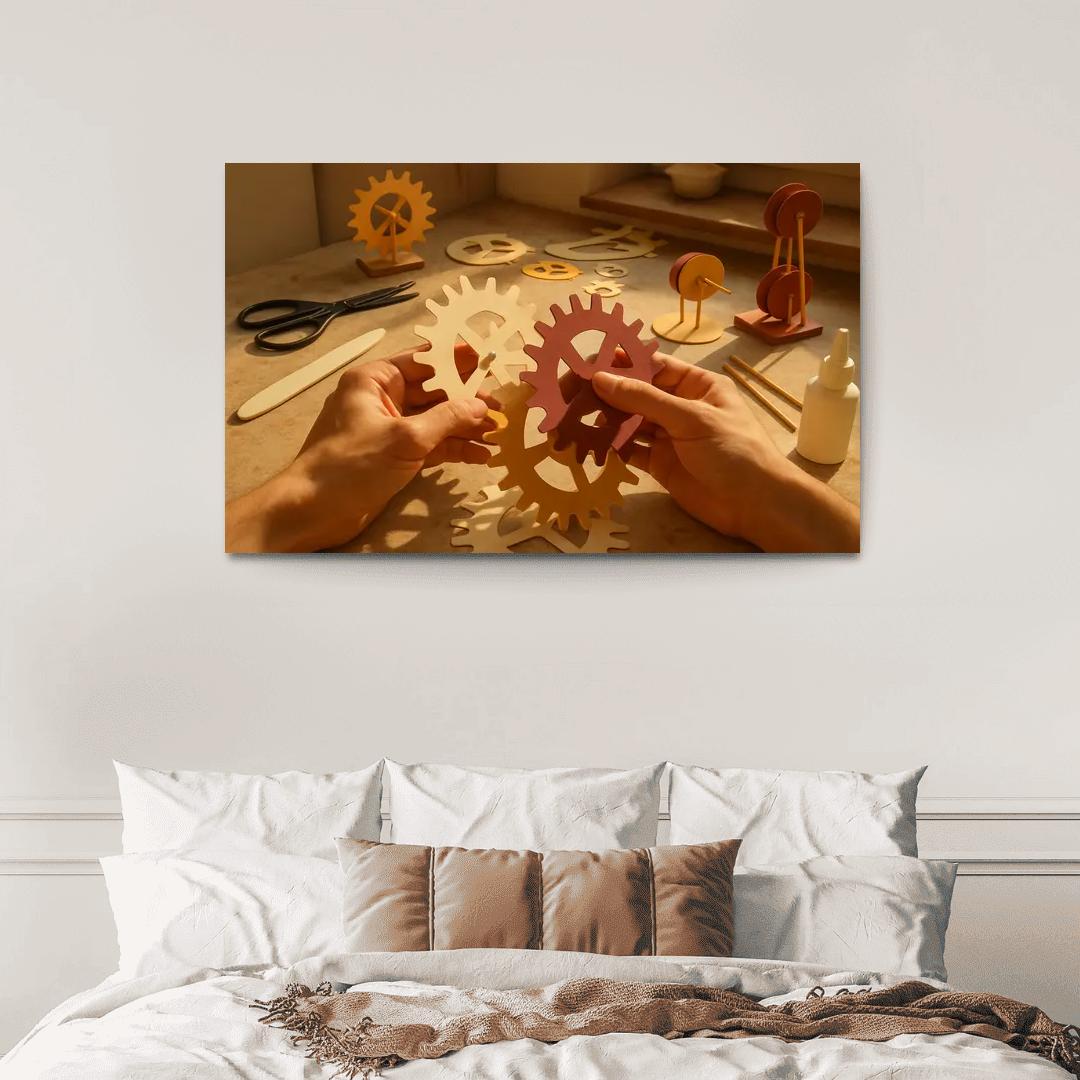 Kinetic Paper Sculpture Lab modern paintings frame