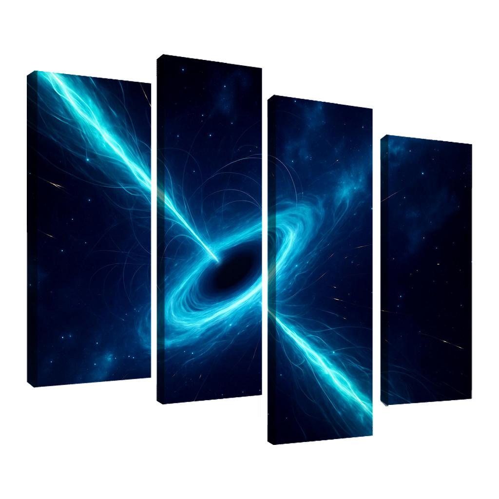 Relativistic Jet Plasma Sculptures wall art