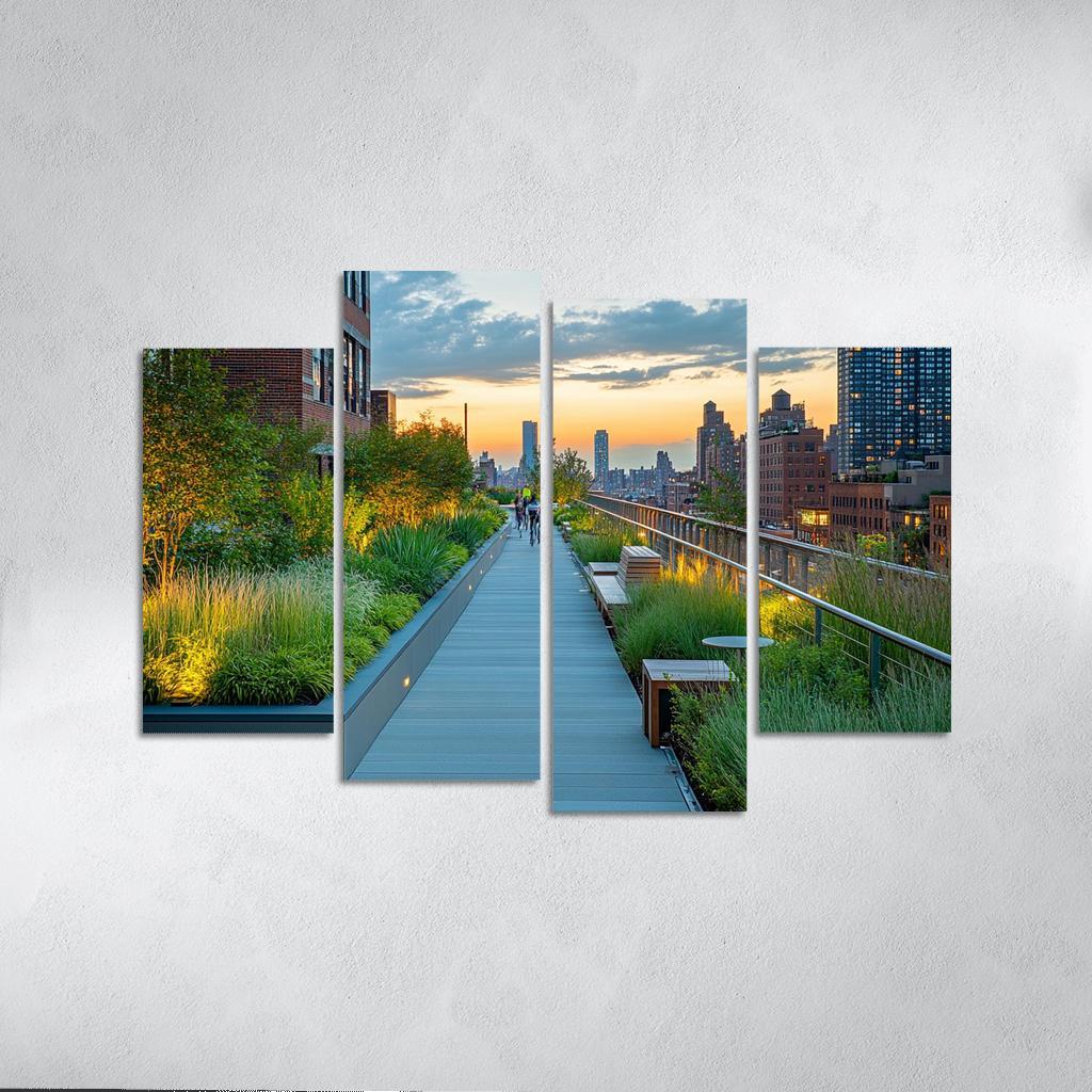 High Line Elevated Park one-piece frames