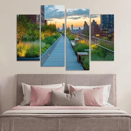 High Line Elevated Park one-piece frames