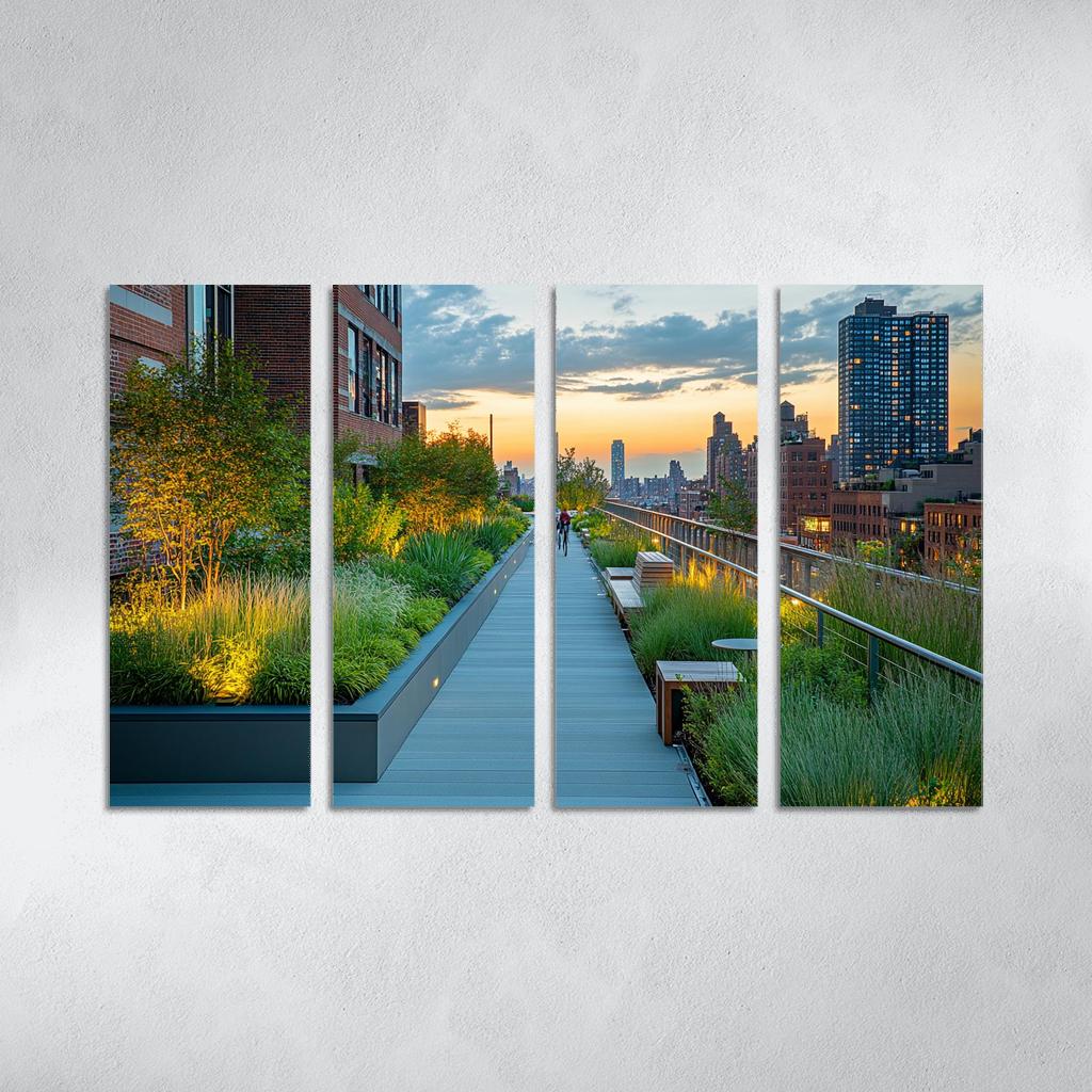 High Line Elevated Park one-piece frames
