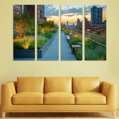 High Line Elevated Park one-piece frames