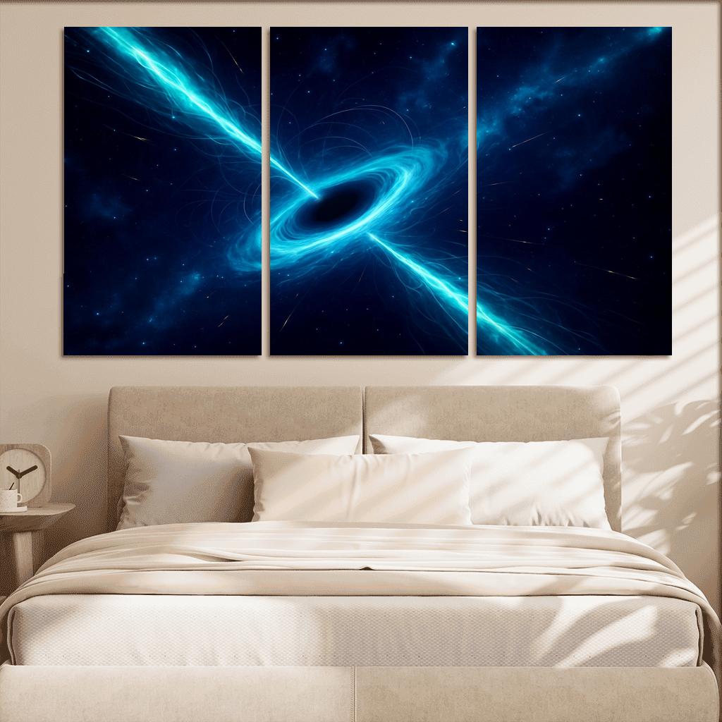 Relativistic Jet Plasma Sculptures wall art