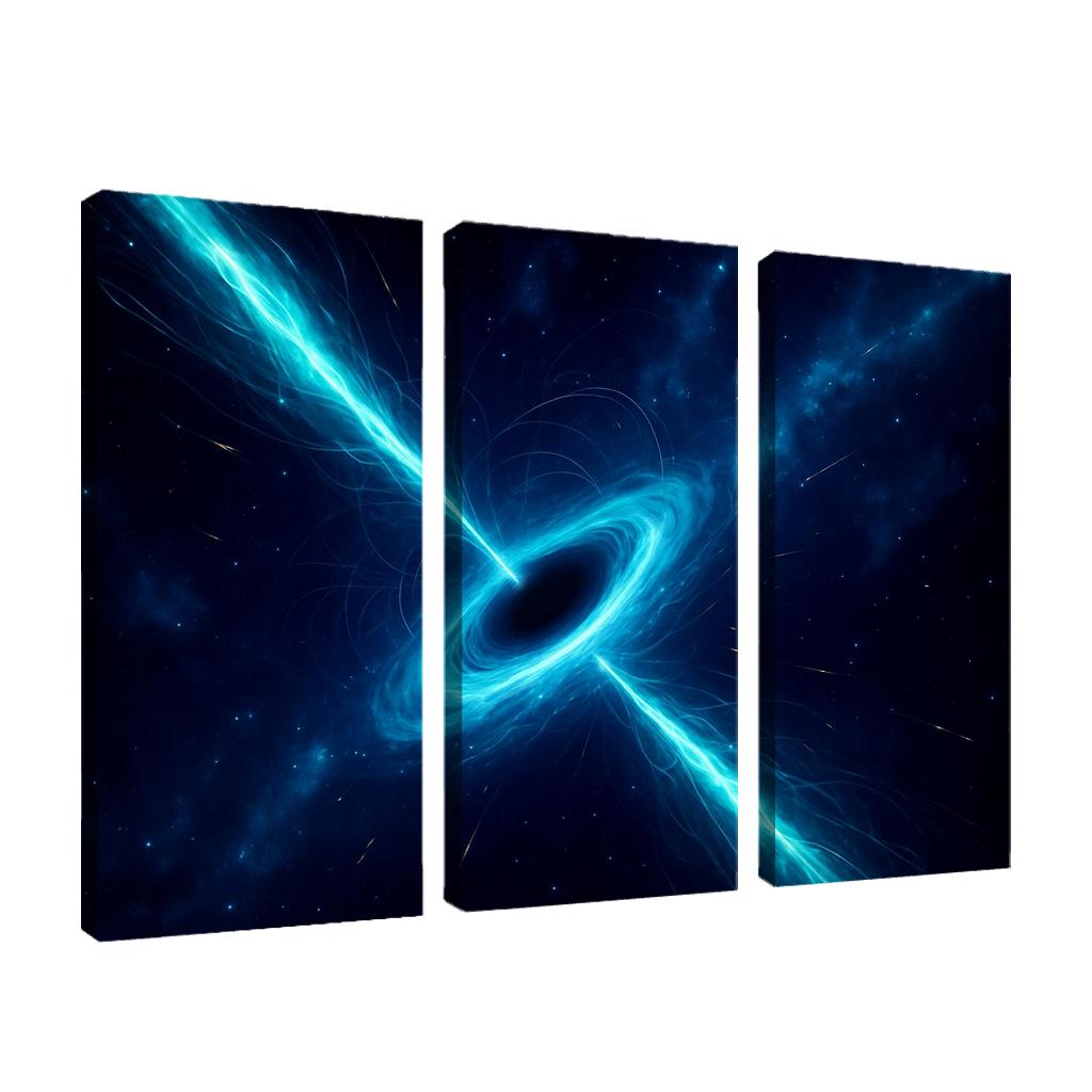 Relativistic Jet Plasma Sculptures wall art