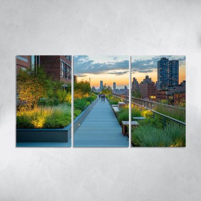 High Line Elevated Park one-piece frames