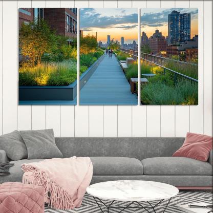 High Line Elevated Park one-piece frames