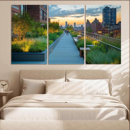 High Line Elevated Park one-piece frames
