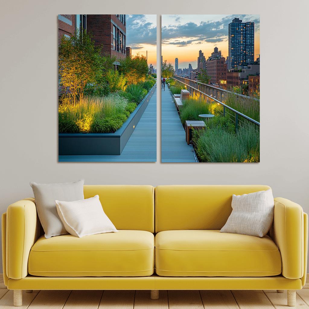 High Line Elevated Park one-piece frames