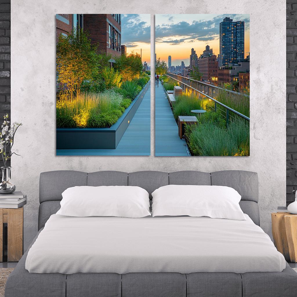 High Line Elevated Park one-piece frames