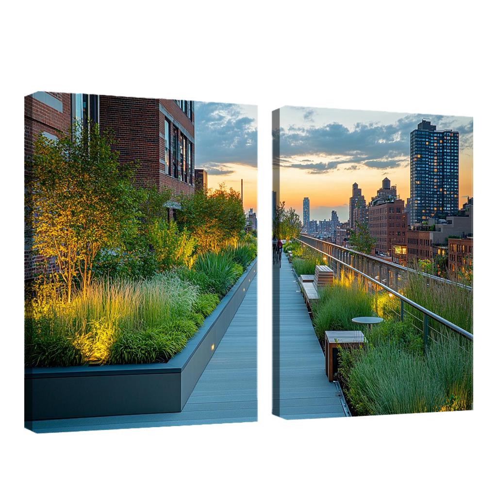 High Line Elevated Park one-piece frames