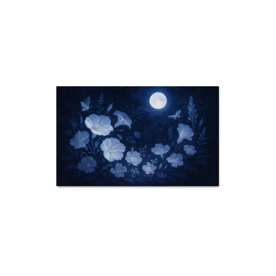 Mystical Moonlit Botanicals custom paintings frame
