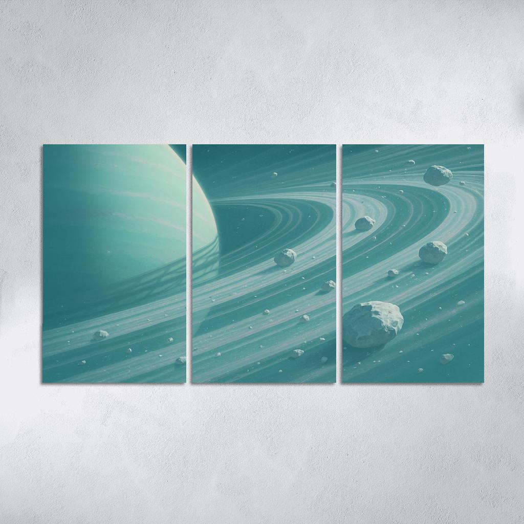 Cryoring Microworlds Of An Ice Giant one-piece frames