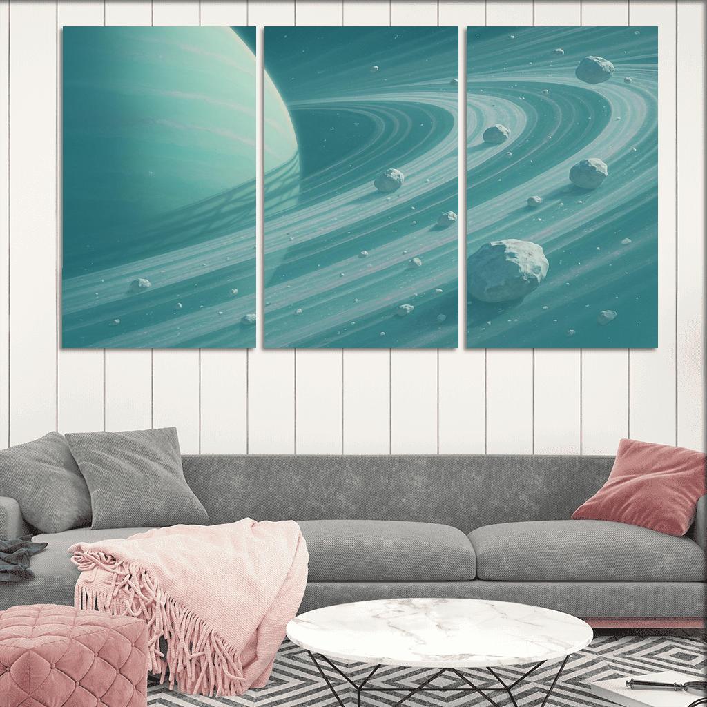 Cryoring Microworlds Of An Ice Giant one-piece frames