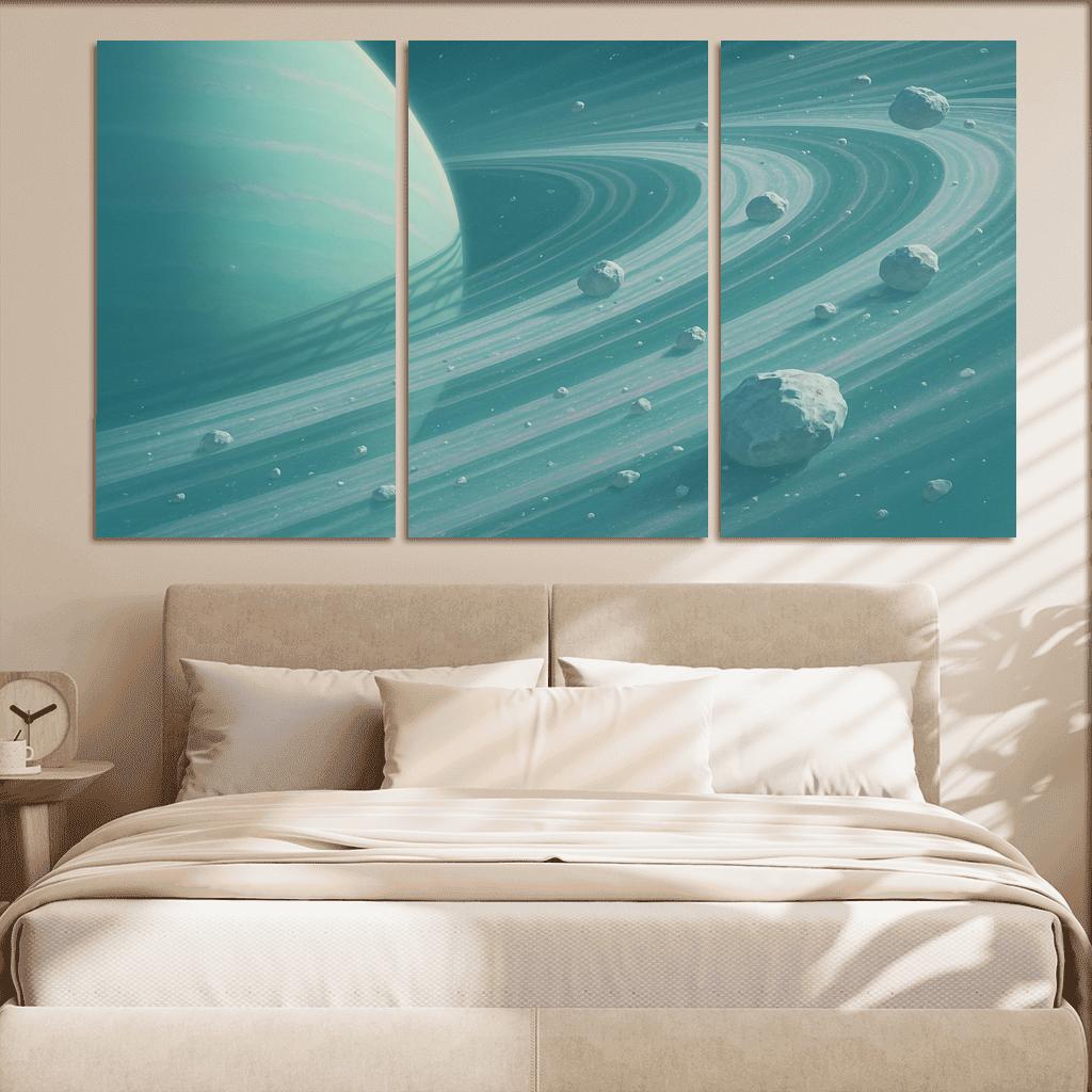 Cryoring Microworlds Of An Ice Giant one-piece frames