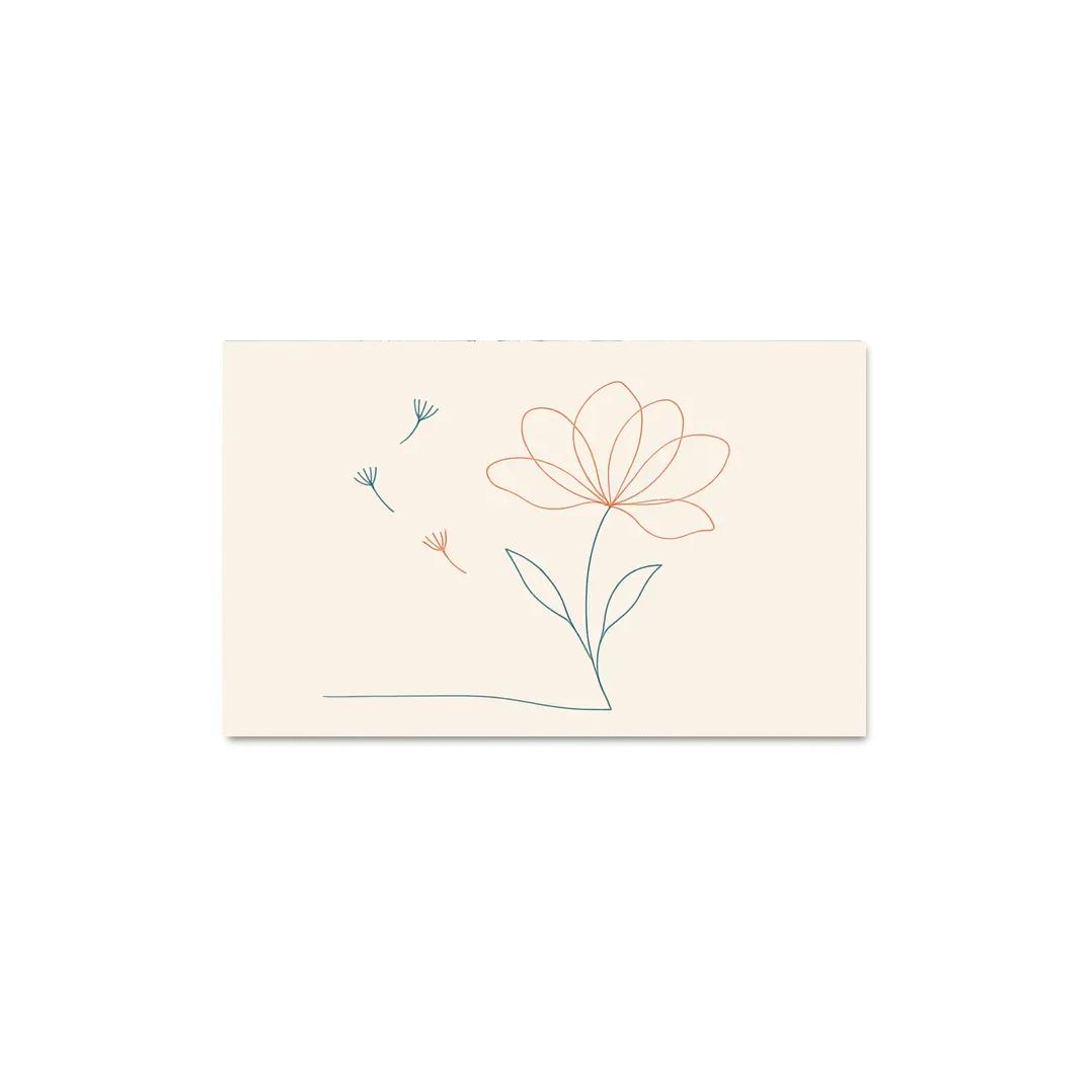 Quiet Bloom decor