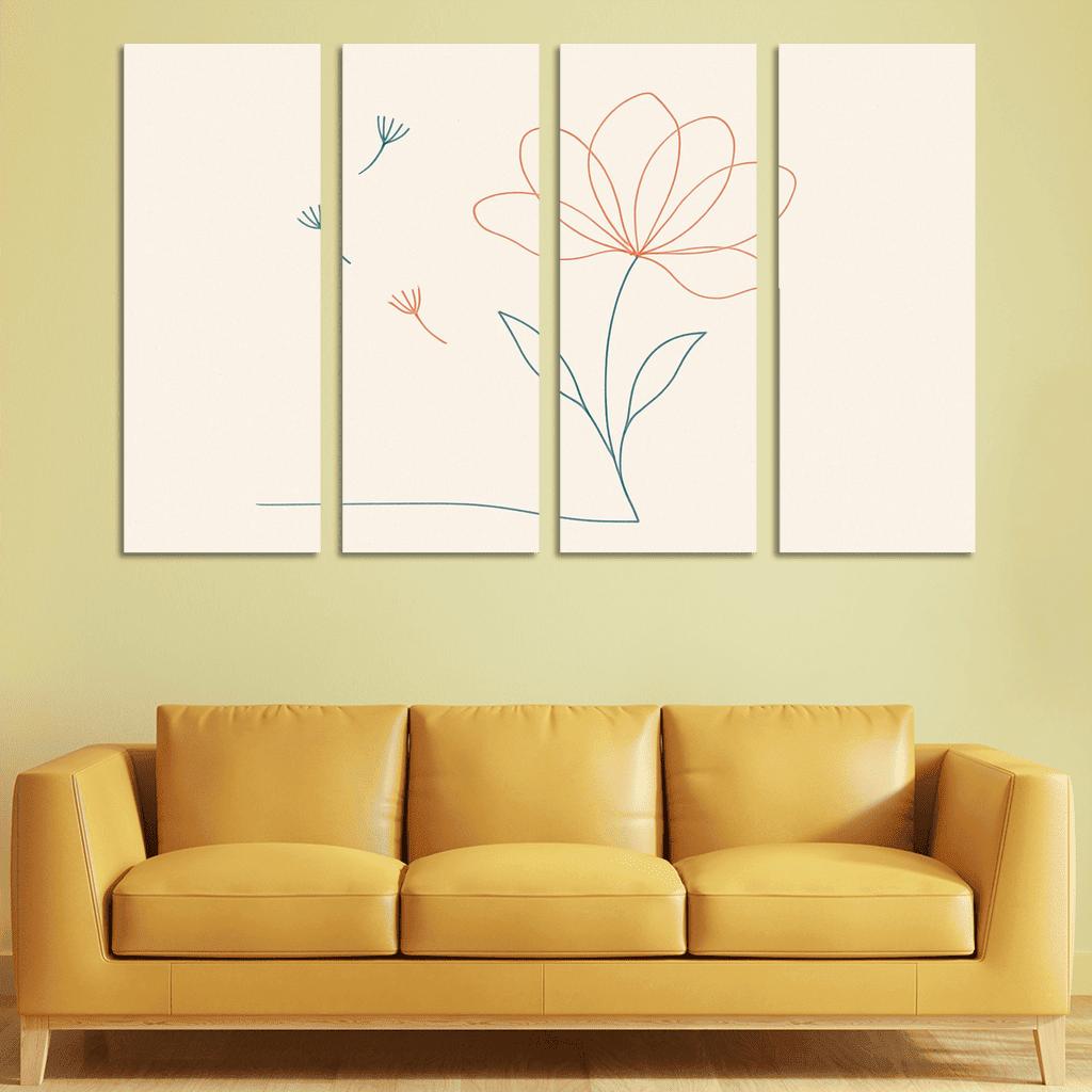 Quiet Bloom decor