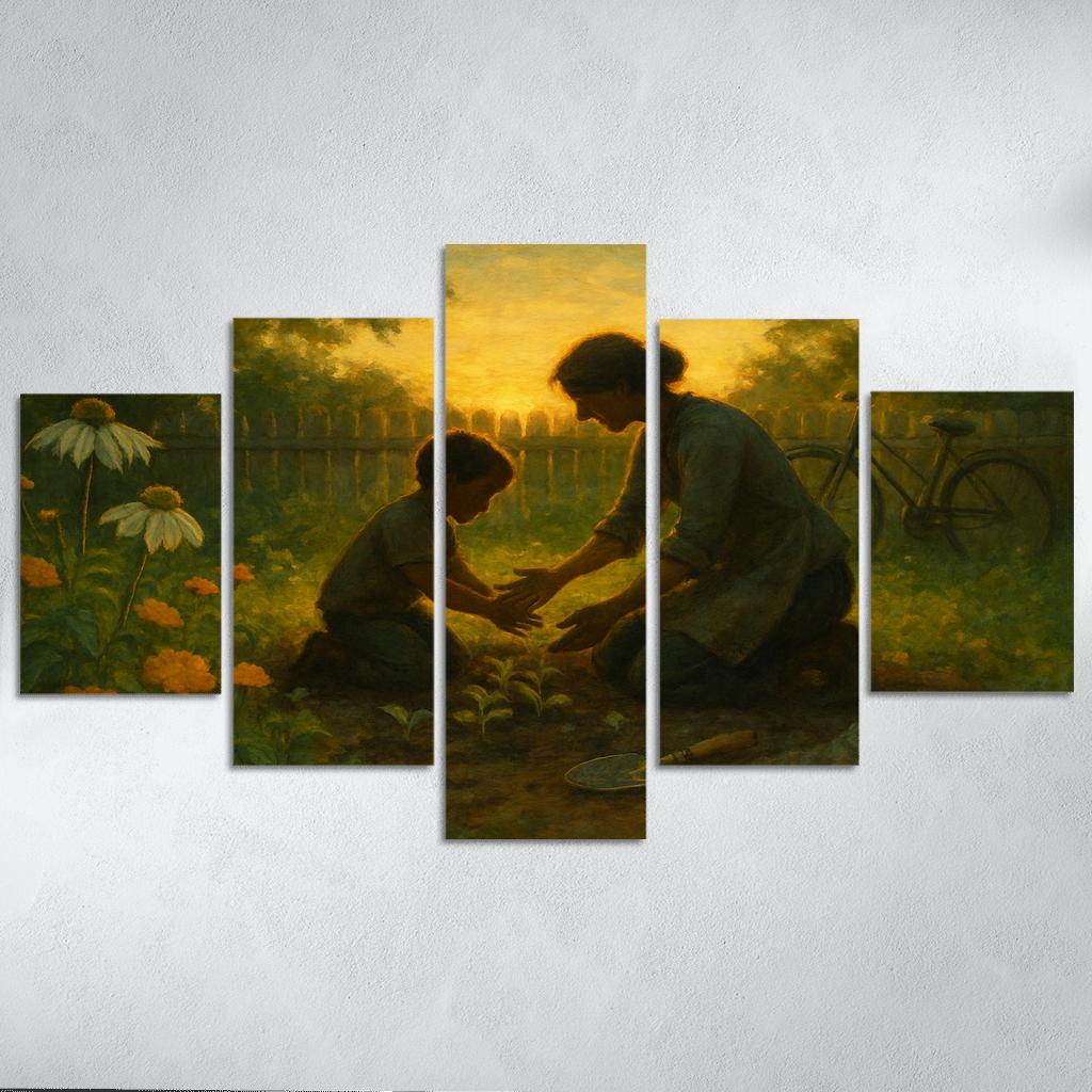 The Garden Of Quiet Lessons premium artwork frames