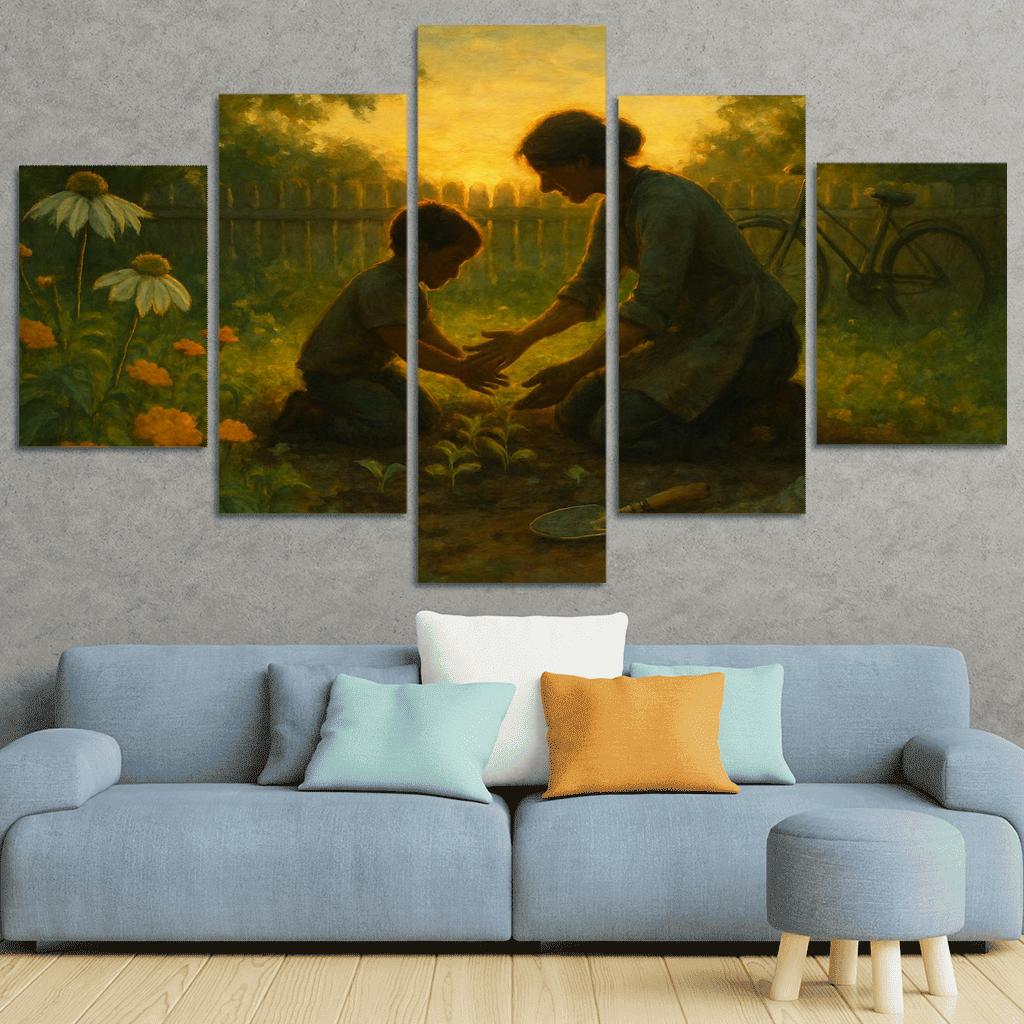 The Garden Of Quiet Lessons premium artwork frames