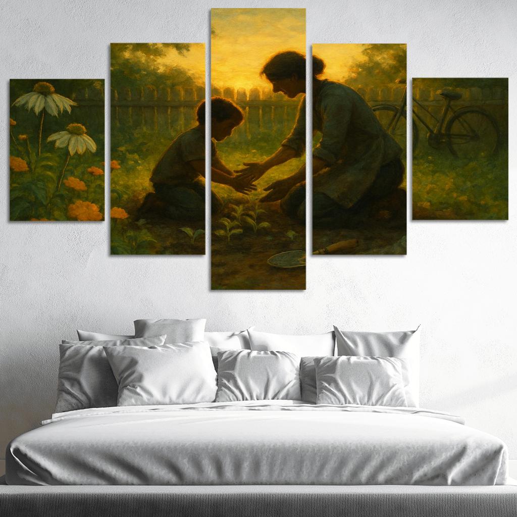 The Garden Of Quiet Lessons premium artwork frames