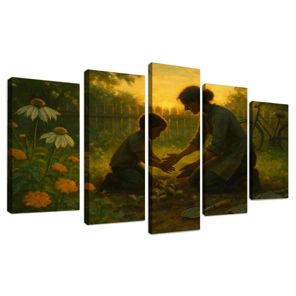 The Garden Of Quiet Lessons premium artwork frames
