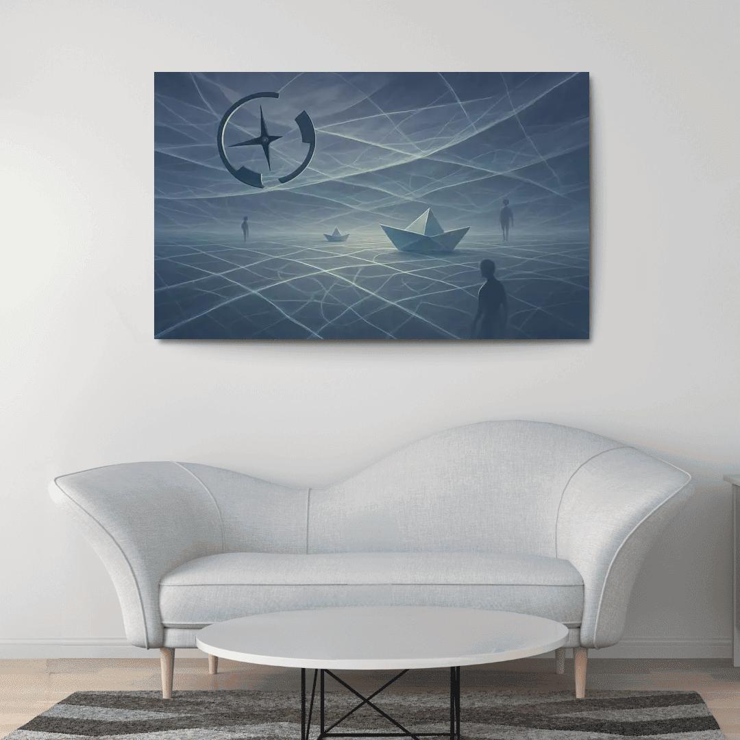 Silent Cartography Of Dreams home decor