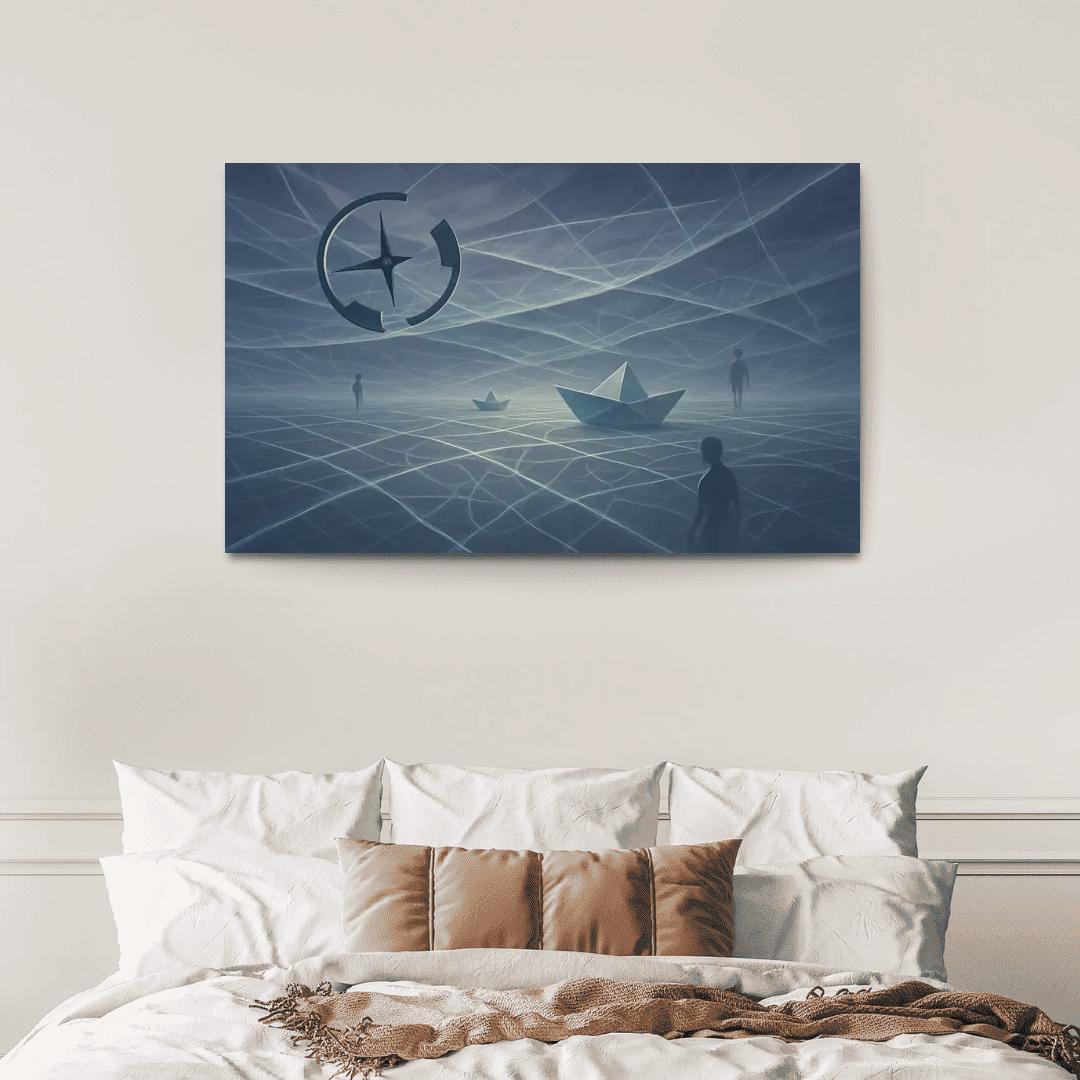 Silent Cartography Of Dreams home decor