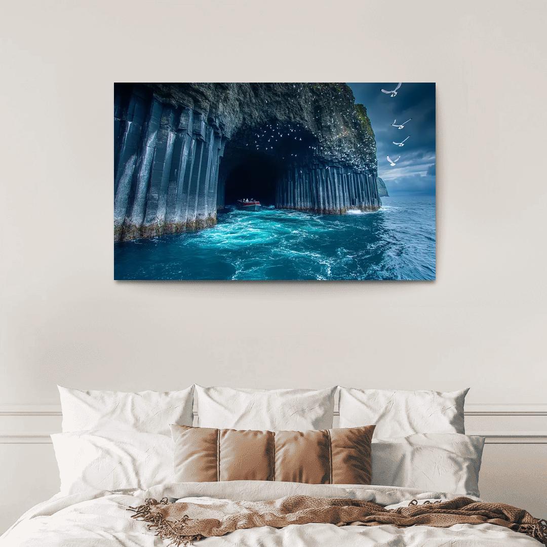 Fingals Cave Staffa framed paintings