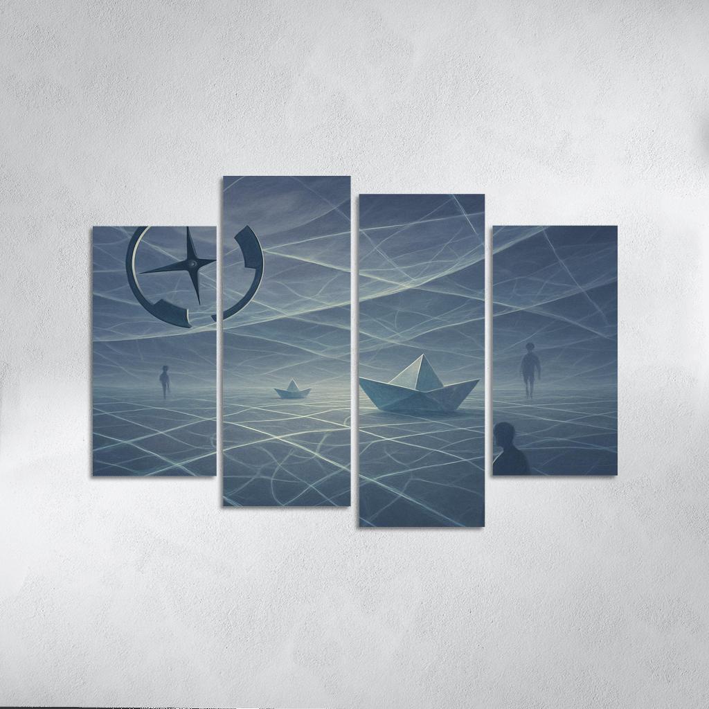 Silent Cartography Of Dreams home decor