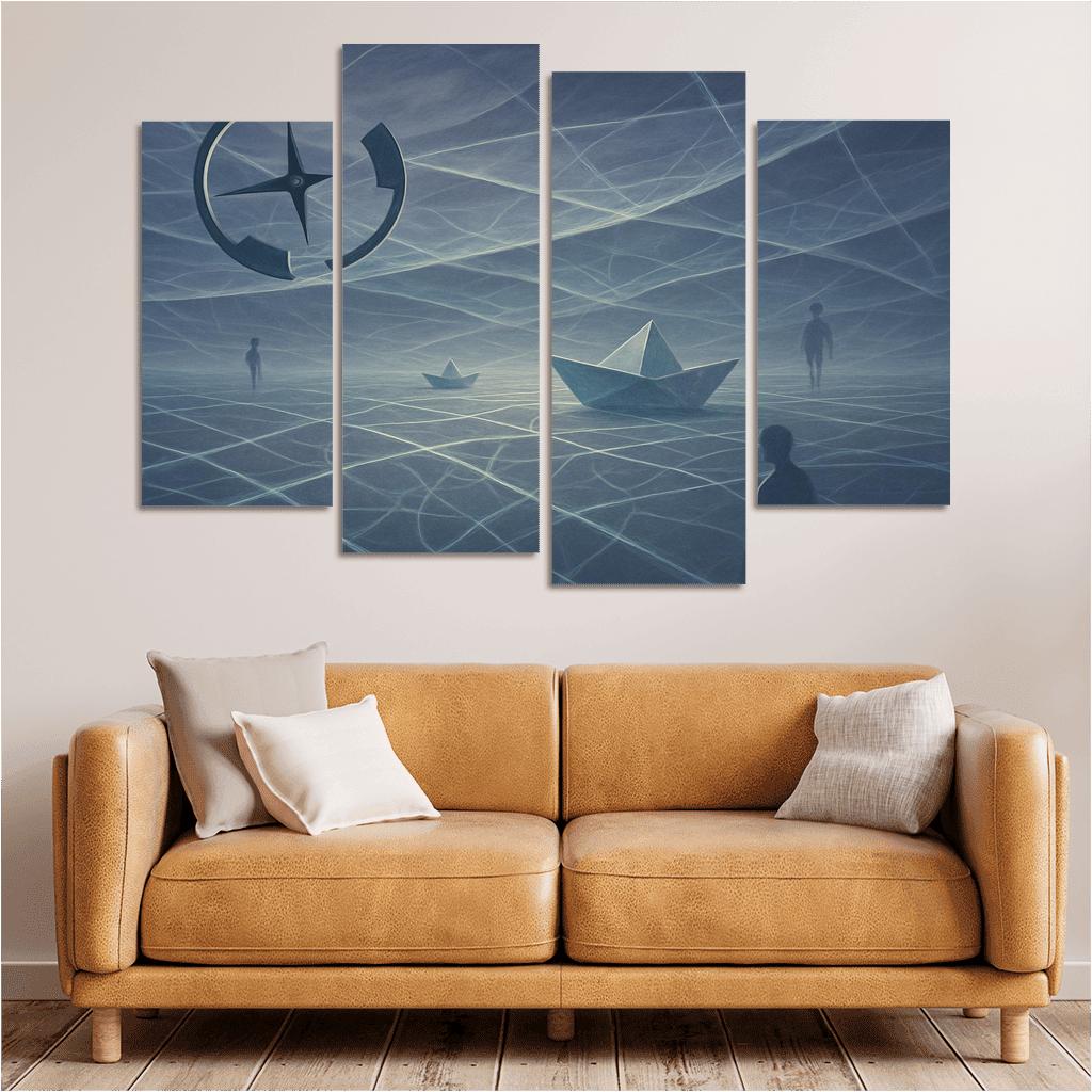 Silent Cartography Of Dreams home decor