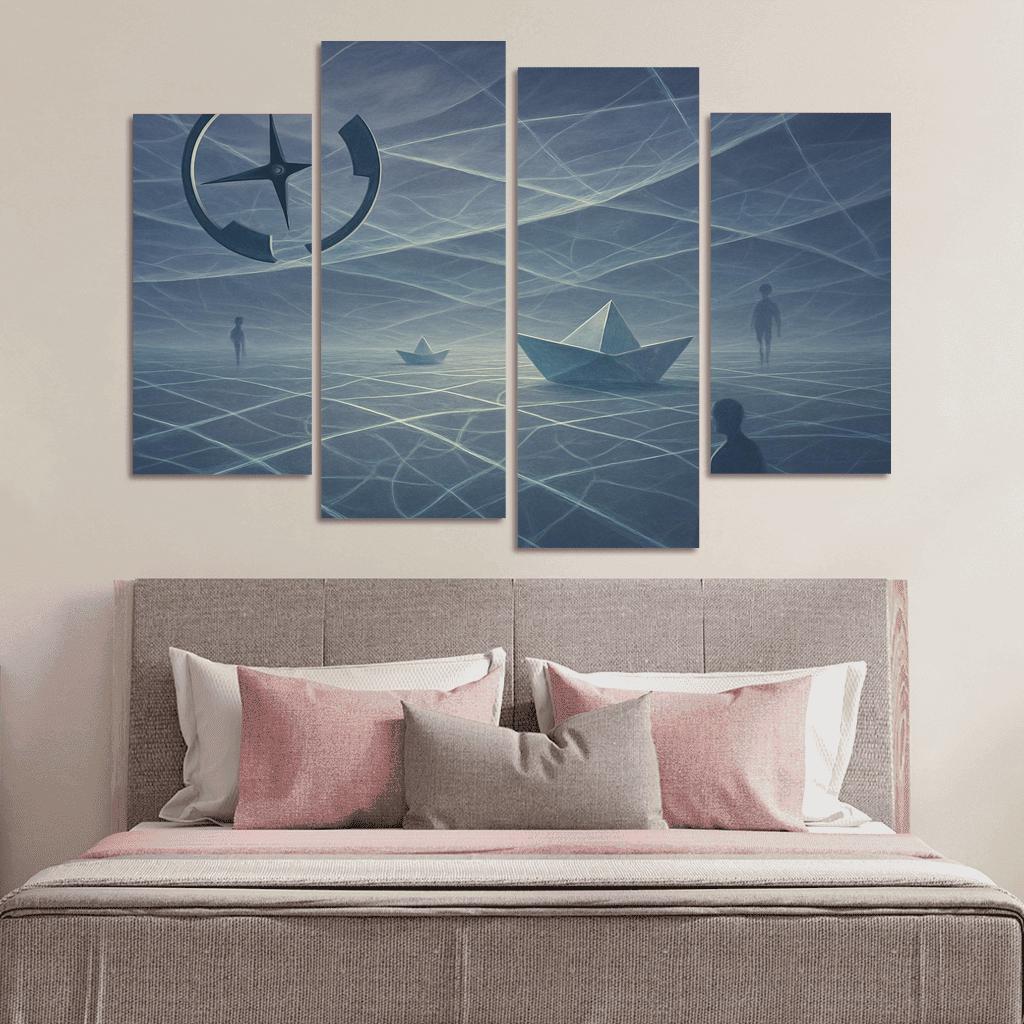 Silent Cartography Of Dreams home decor