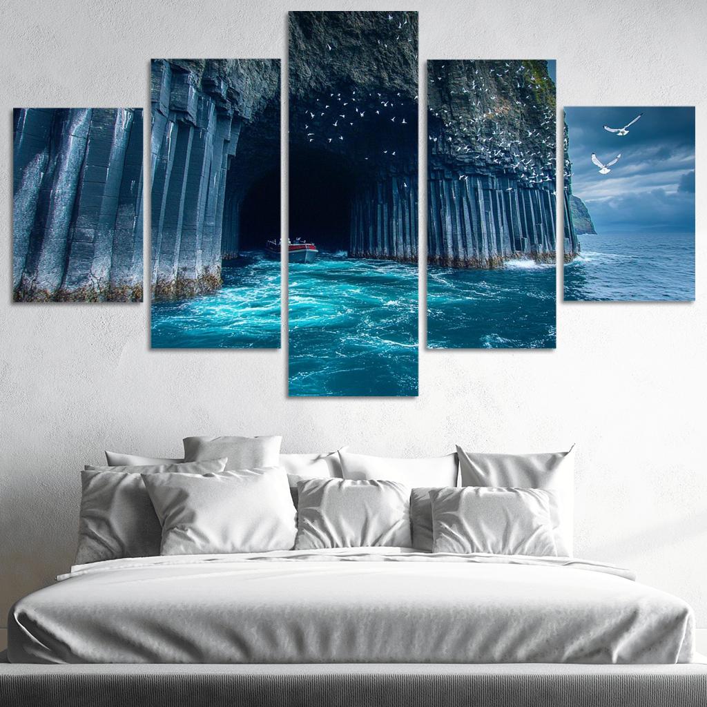 Fingals Cave Staffa framed paintings