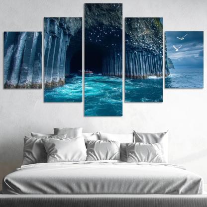 Fingals Cave Staffa framed paintings