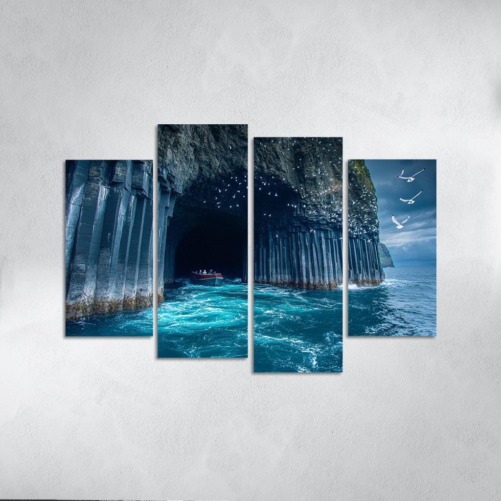 Fingals Cave Staffa framed paintings