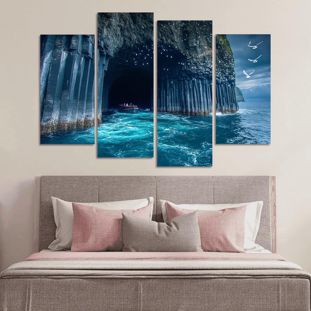Fingals Cave Staffa framed paintings