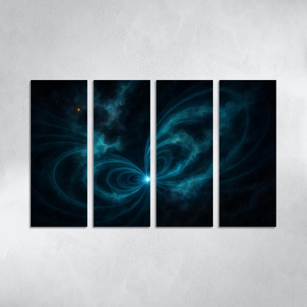 Whispering Magnetar Aurora home decor