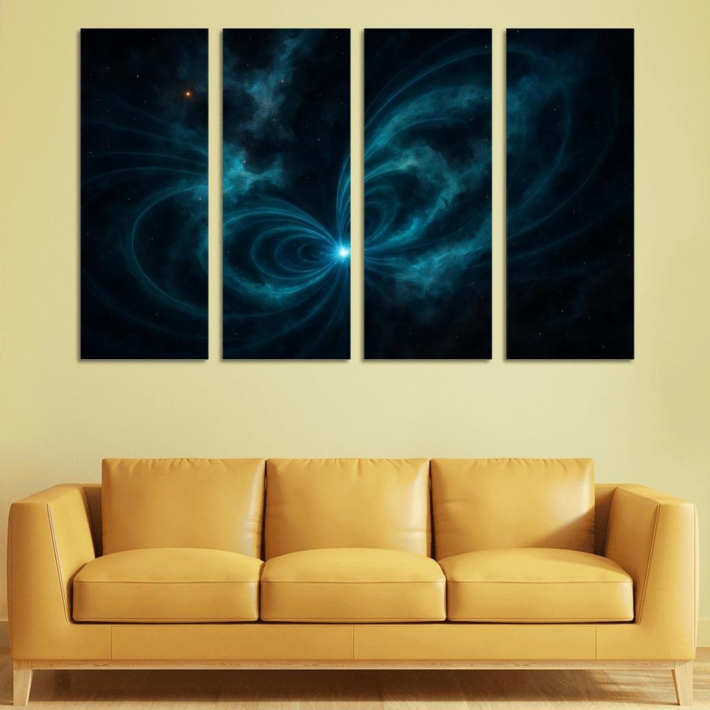 Whispering Magnetar Aurora home decor