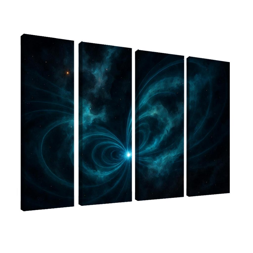 Whispering Magnetar Aurora home decor