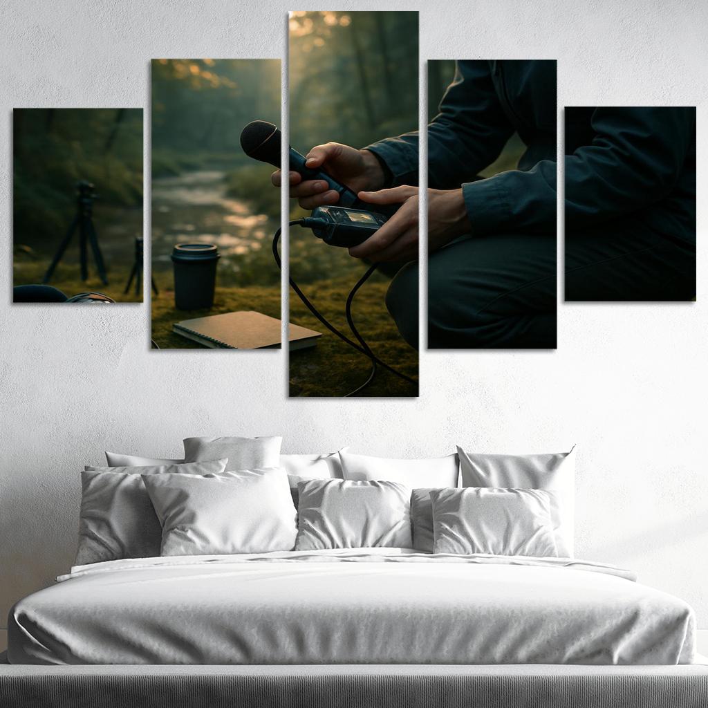 Acoustic Field Recording Workshop modern paintings frame