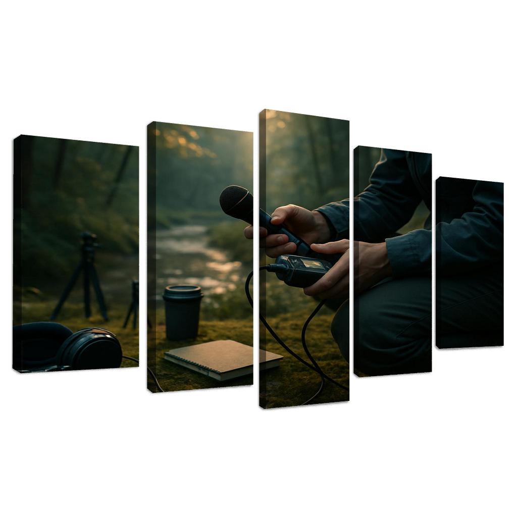 Acoustic Field Recording Workshop modern paintings frame