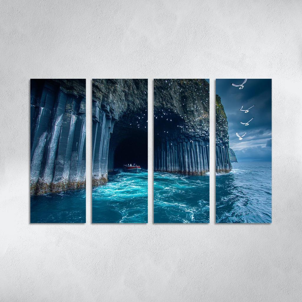 Fingals Cave Staffa framed paintings
