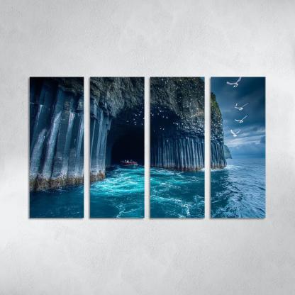 Fingals Cave Staffa framed paintings