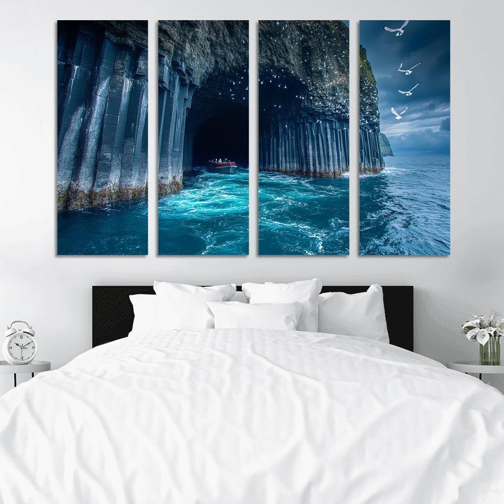 Fingals Cave Staffa framed paintings