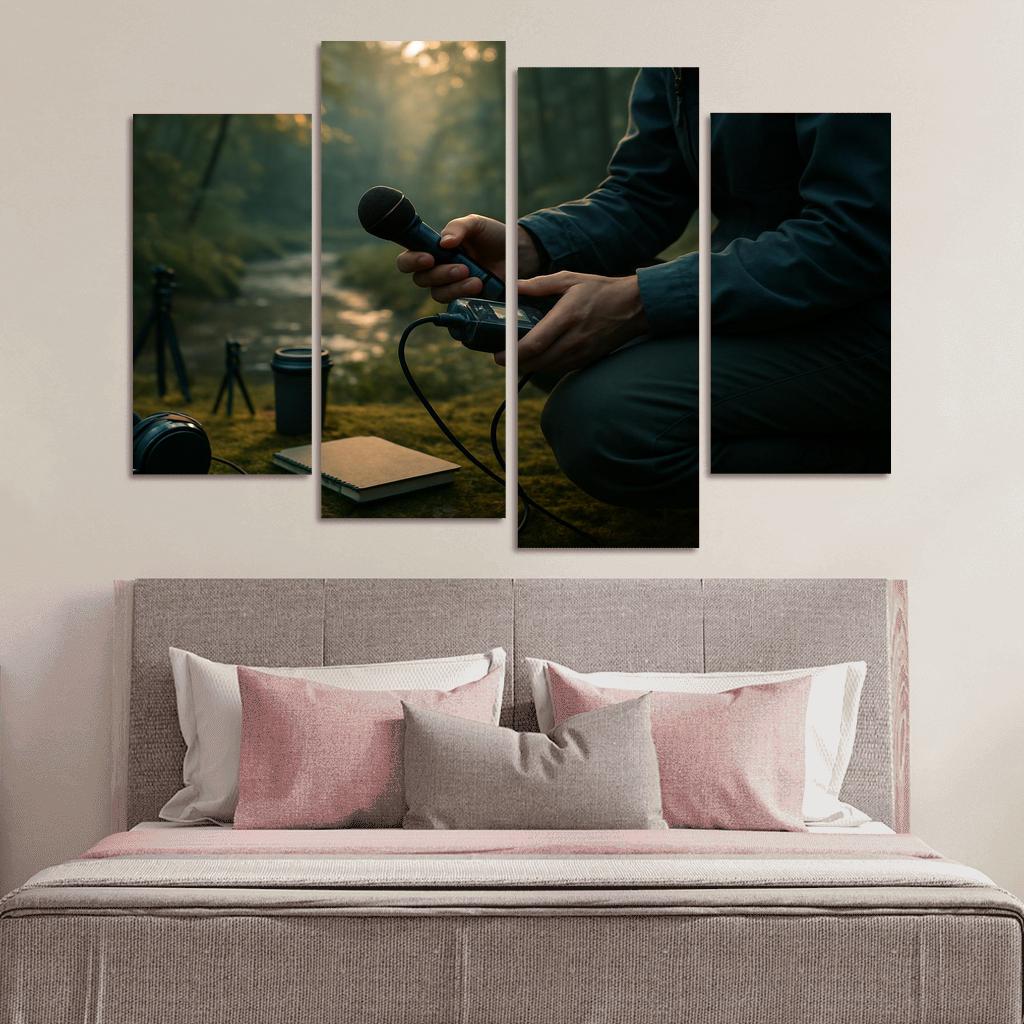 Acoustic Field Recording Workshop modern paintings frame