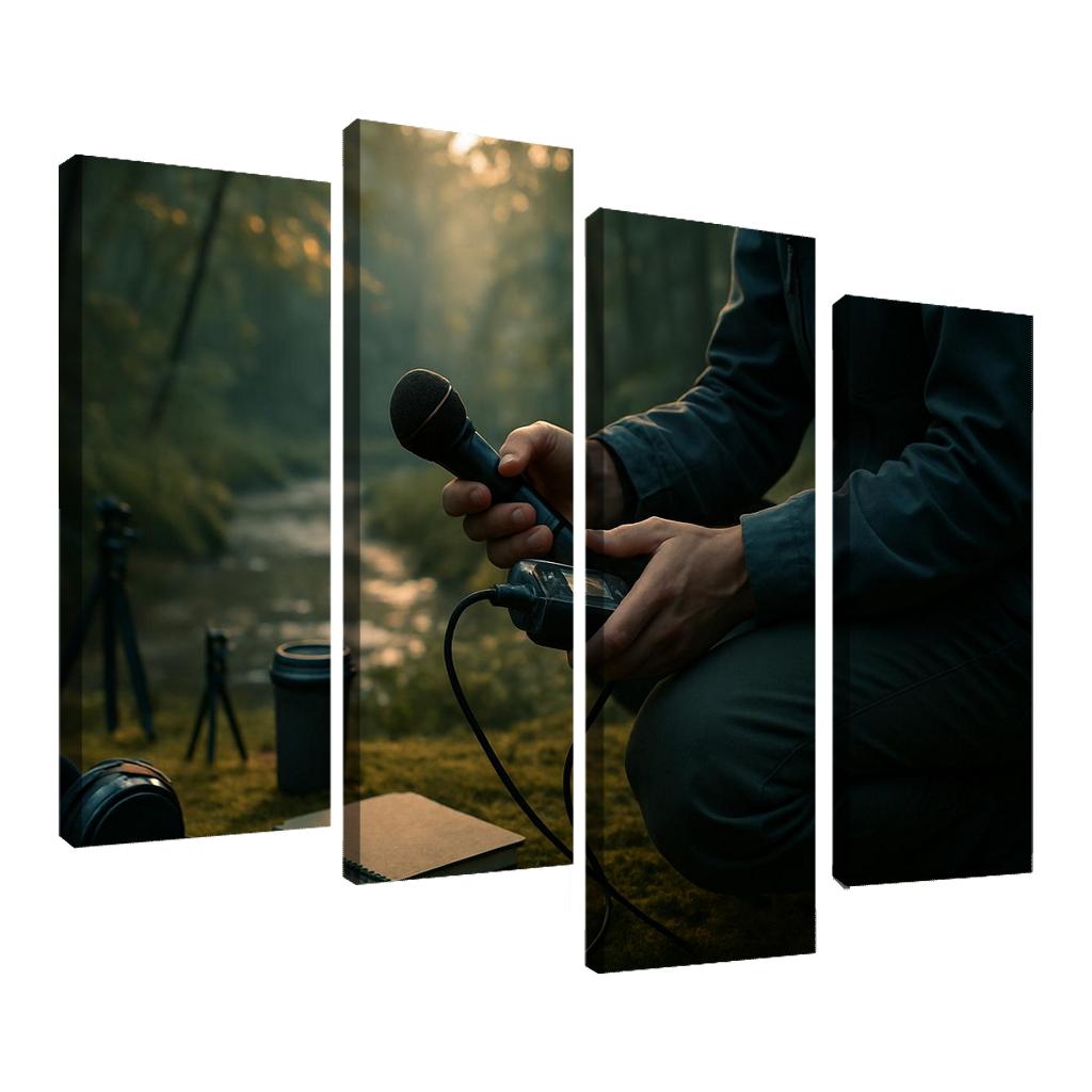 Acoustic Field Recording Workshop modern paintings frame