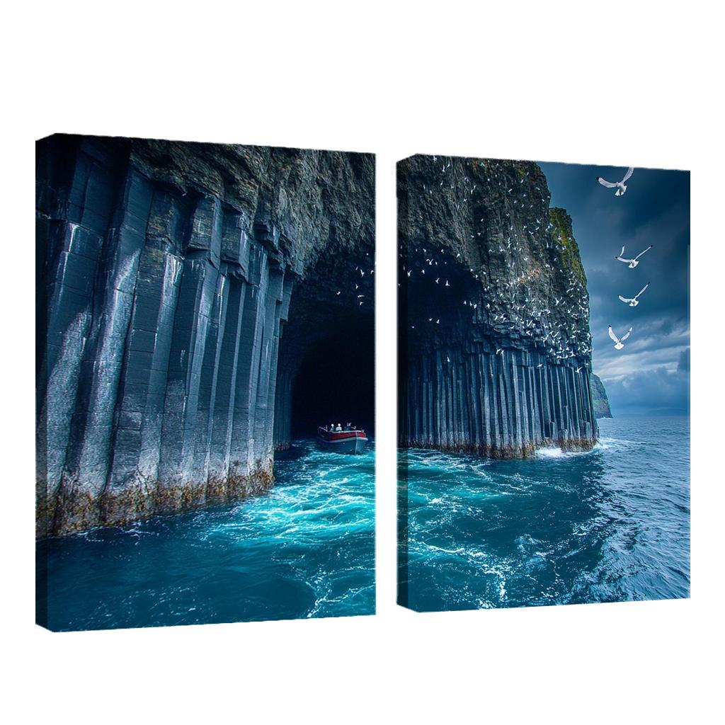 Fingals Cave Staffa framed paintings