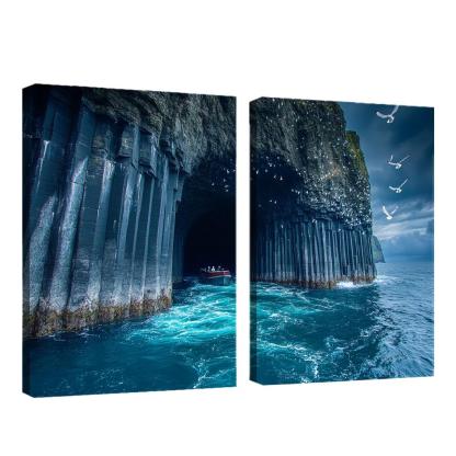Fingals Cave Staffa framed paintings