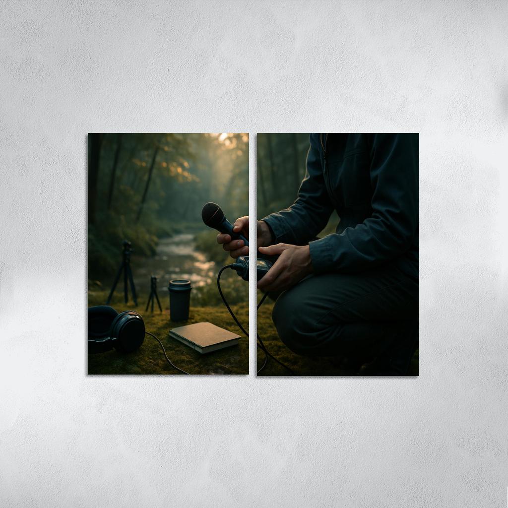 Acoustic Field Recording Workshop modern paintings frame