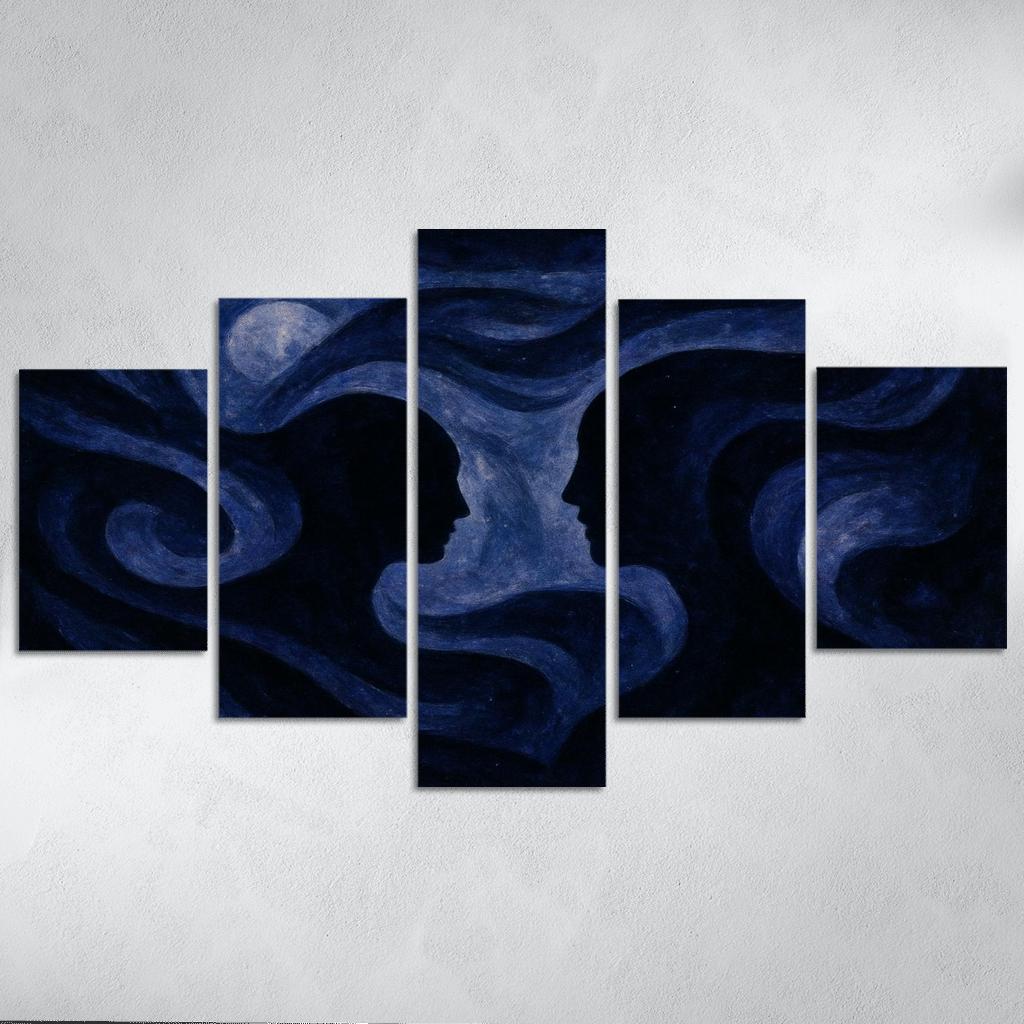 Celestial Symphony Of Shadows premium artwork frames